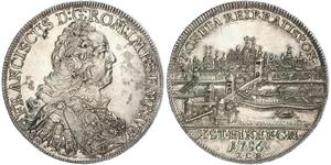 1 Thaler Heiliges Römisches Reich (962-1806) Silber Franz I. Stephan (HRR)(1708-1765)