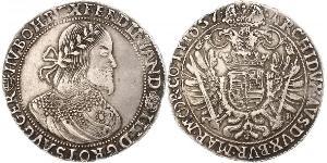 1 Thaler Heiliges Römisches Reich (962-1806) Silber Ferdinand III, Holy Roman Emperor (1608-1657)