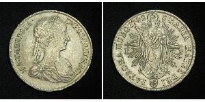 1 Thaler Heiliges Römisches Reich (962-1806) Silber Maria Theresa of Austria (1717 - 1780)