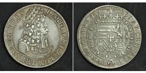 1 Thaler Heiliges Römisches Reich (962-1806) Silber Leopold I. (HRR)(1640-1705)