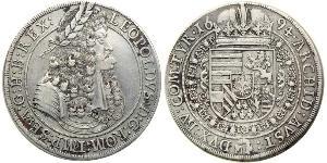 1 Thaler Heiliges Römisches Reich (962-1806) Silber Leopold I. (HRR)(1640-1705)