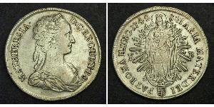 1 Thaler Heiliges Römisches Reich (962-1806) Silber Maria Theresa of Austria (1717 - 1780)