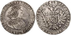 1 Thaler Heiliges Römisches Reich (962-1806) Silber Ferdinand III, Holy Roman Emperor (1608-1657)