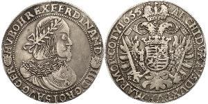 1 Thaler Heiliges Römisches Reich (962-1806) Silber Ferdinand III, Holy Roman Emperor (1608-1657)