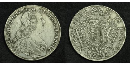 1 Thaler Heiliges Römisches Reich (962-1806) Silber Franz I. Stephan (HRR)(1708-1765)