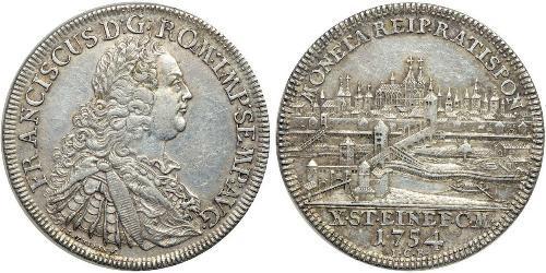 1 Thaler Heiliges Römisches Reich (962-1806) Silber Franz I. Stephan (HRR)(1708-1765)