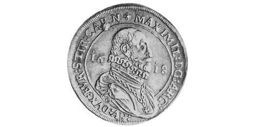 1 Thaler Heiliges Römisches Reich (962-1806) Silber Maximilian III. (Vorderösterreich) (1558 – 1618)