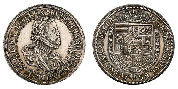 1 Thaler Heiliges Römisches Reich (962-1806) Silber Rudolf II. (HRR) (1552 - 1612)