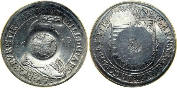 1 Thaler Heiliges Römisches Reich (962-1806) Silber Maximilian III. (Vorderösterreich) (1558 – 1618)