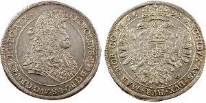 1 Thaler Heiliges Römisches Reich (962-1806) / Ungarn Silber Leopold I. (HRR)(1640-1705)