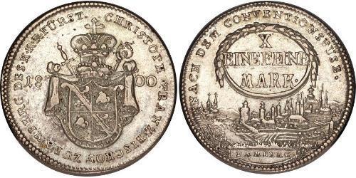 1 Thaler Hochstift Bamberg (1245–1802) Silber 