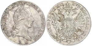 1 Thaler Kaisertum Österreich (1804-1867) Silber Francis II, Holy Roman Emperor (1768 - 1835)