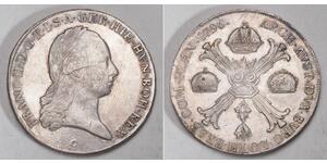 1 Thaler Kaisertum Österreich (1804-1867) Silber Francis II, Holy Roman Emperor (1768 - 1835)