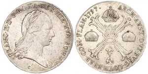 1 Thaler Kaisertum Österreich (1804-1867) Silber Francis II, Holy Roman Emperor (1768 - 1835)