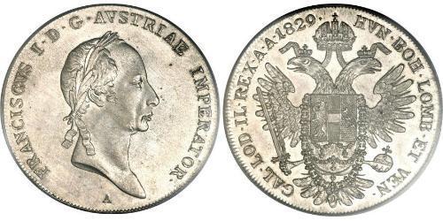 1 Thaler Kaisertum Österreich (1804-1867) Silber Francis II, Holy Roman Emperor (1768 - 1835)
