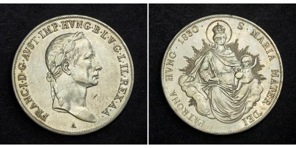 1 Thaler Kaisertum Österreich (1804-1867) Silber Francis II, Holy Roman Emperor (1768 - 1835)