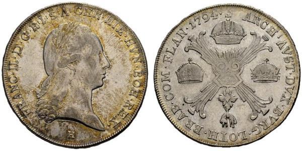 1 Thaler Kaisertum Österreich (1804-1867) Silber Francis II, Holy Roman Emperor (1768 - 1835)