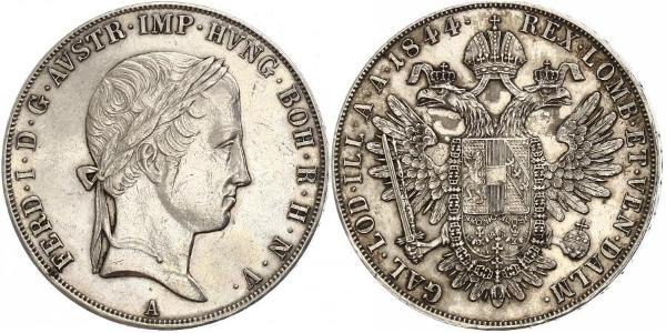 1 Thaler Kaisertum Österreich (1804-1867) Silber Ferdinand I of Austria (1793 - 1875)