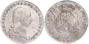 1 Thaler Kurfürstentum Bayern (1623 - 1806) Silber 