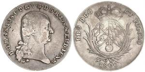 1 Thaler Kurfürstentum Bayern (1623 - 1806) Silber 