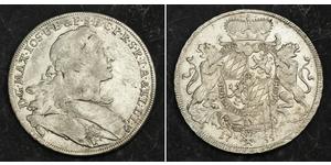 1 Thaler Kurfürstentum Bayern (1623 - 1806) Silber Maximilian III. Joseph (Bayern)(1727 – 1777)