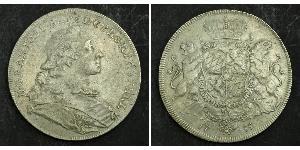 1 Thaler Kurfürstentum Bayern (1623 - 1806) Silber Maximilian III. Joseph (Bayern)(1727 – 1777)