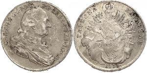 1 Thaler Kurfürstentum Bayern (1623 - 1806) Silber Karl Theodor (Pfalz und Bayern) (1724 - 1799)