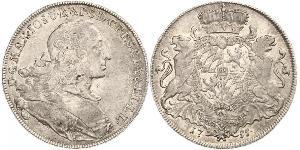 1 Thaler Kurfürstentum Bayern (1623 - 1806) Silber Maximilian III. Joseph (Bayern)(1727 – 1777)