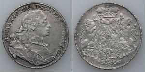 1 Thaler Kurfürstentum Bayern (1623 - 1806) Silber Maximilian III. Joseph (Bayern)(1727 – 1777)