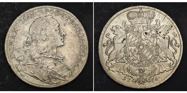 1 Thaler Kurfürstentum Bayern (1623 - 1806) Silber Maximilian III. Joseph (Bayern)(1727 – 1777)