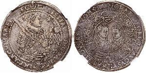 1 Thaler Kurfürstentum Sachsen (1356 - 1806) Silber Christian II. (Sachsen)