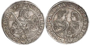1 Thaler Kurfürstentum Sachsen (1356 - 1806) Silber Christian II. (Sachsen)