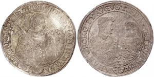 1 Thaler Kurfürstentum Sachsen (1356 - 1806) Silber Christian II. (Sachsen)