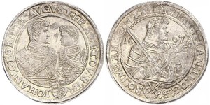 1 Thaler Kurfürstentum Sachsen (1356 - 1806) Silber Christian II. (Sachsen)