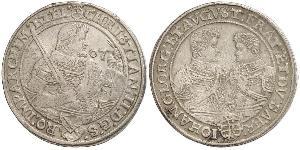 1 Thaler Kurfürstentum Sachsen (1356 - 1806) Silber Christian II. (Sachsen)