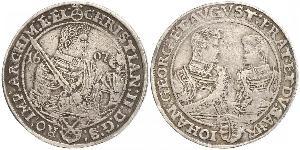 1 Thaler Kurfürstentum Sachsen (1356 - 1806) Silber Christian II. (Sachsen)