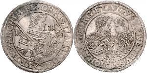 1 Thaler Kurfürstentum Sachsen (1356 - 1806) Silber Christian II. (Sachsen)