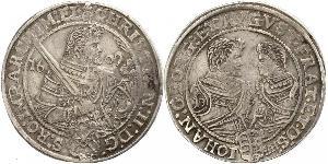 1 Thaler Kurfürstentum Sachsen (1356 - 1806) Silber Christian II. (Sachsen)