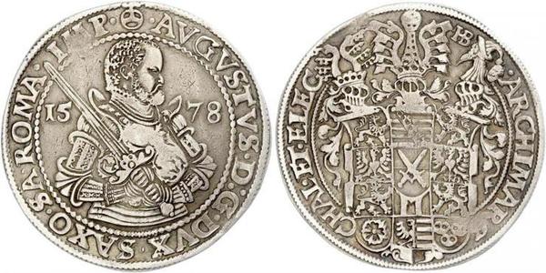 1 Thaler Kurfürstentum Sachsen (1356 - 1806) Silber 