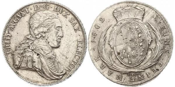 1 Thaler Kurfürstentum Sachsen (1356 - 1806) Silber Friedrich August I. (Sachsen)