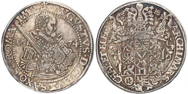 1 Thaler Kurfürstentum Sachsen (1356 - 1806) Silber 