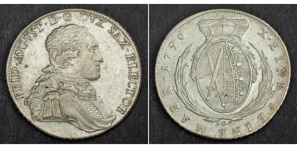 1 Thaler Kurfürstentum Sachsen (1356 - 1806) Silber Friedrich August I. (Sachsen)