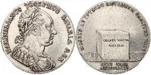 1 Thaler Königreich Bayern (1806 - 1918) Silber Maximilian I. Joseph (Bayern) (1756 - 1825)