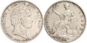 1 Thaler Königreich Bayern (1806 - 1918) Silber Ludwig I. (Bayern)(1786 – 1868)