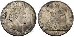 1 Thaler Königreich Bayern (1806 - 1918) Silber Ludwig I. (Bayern)(1786 – 1868)