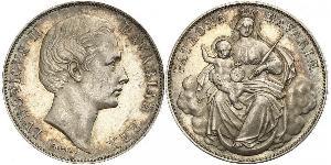 1 Thaler Königreich Bayern (1806 - 1918) Silber Ludwig II. (Bayern)(1845 – 1886)