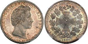 1 Thaler Königreich Bayern (1806 - 1918) Silber Ludwig I. (Bayern)(1786 – 1868)