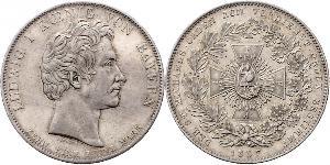 1 Thaler Königreich Bayern (1806 - 1918) Silber Ludwig I. (Bayern)(1786 – 1868)