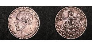 1 Thaler Königreich Hannover (1814 - 1866) Silber Georg V. (Hannover) (1819 - 1878)
