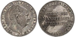 1 Thaler Königreich Preußen (1701-1918) Silber Friedrich Wilhelm IV. (1795 - 1861)